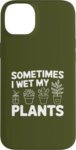 Vista 15 de iPhone 16 Funny Gardening Women Plant Parent Gift Wet My Plants Men Case