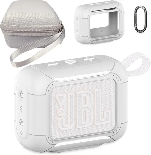Vista 12 de Funda protectora para altavoz Bluetooth portátil JBL Go 5 Estuche azul