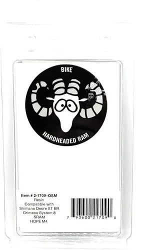 Vista 5 de Hardheaded Ram Bike Brake Pads for Shimano BR-M755 & Hope 2- dorado