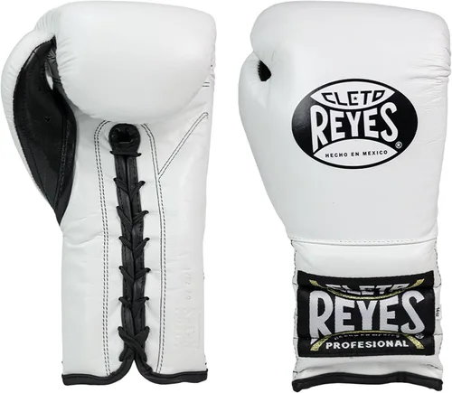 Vista 11 de CLETO REYES Traditional Professional-Grade Boxing Gloves with Laces for Training, Sparring and Heavy Punching Bags for Men and Women, MMA