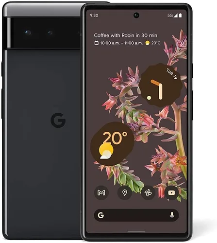 Vista 5 de Google Pixel 6 5G, 128 GB, espuma de mar Sorta - Desbloqueado (renovado)