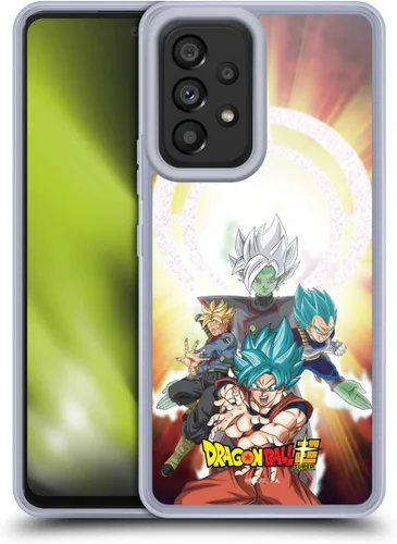 Vista 325 de Head Case Designs Funda de gel con licencia oficial de Dragon Ball Super Group Future Trunks Arc Characters [protección de grado militar] compatible