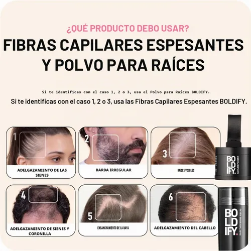 Vista 6 de Boldify - Polvo de línea capilar para retoques de raíz, color marrón ceniza, 0.14 oz Marrón cenizo