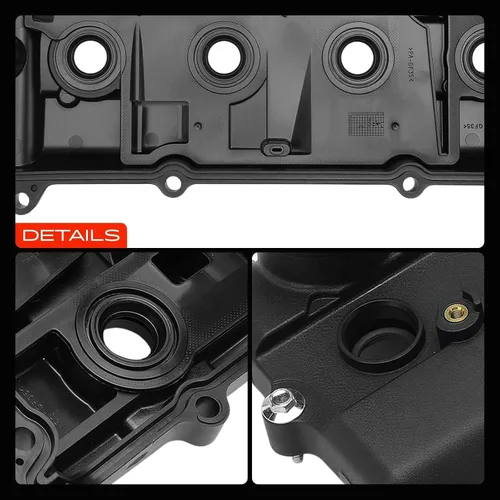 Vista 9 de Kit de cubierta de válvulas de motor A-Premium, con tapa de llenado de aceite y pernos y junta, compatible con Nissan Altima 2002-2006, Sentra