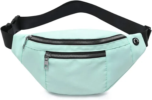 Vista 15 de Fanny Pack for Men Women - Water Resistant Fashion Waist Bag Pack with Adjustable Strap for Travel Hiking Running Outdoor Sports.