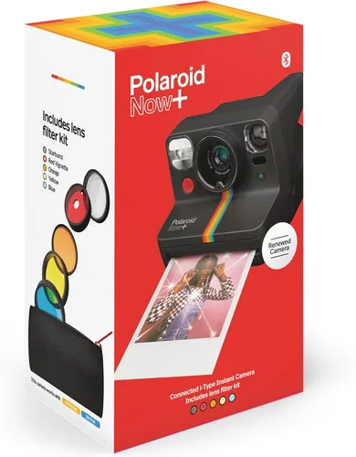 Vista 6 de Cámara instantánea Polaroid Now+ I-Type Refurbished - Negro (9124)