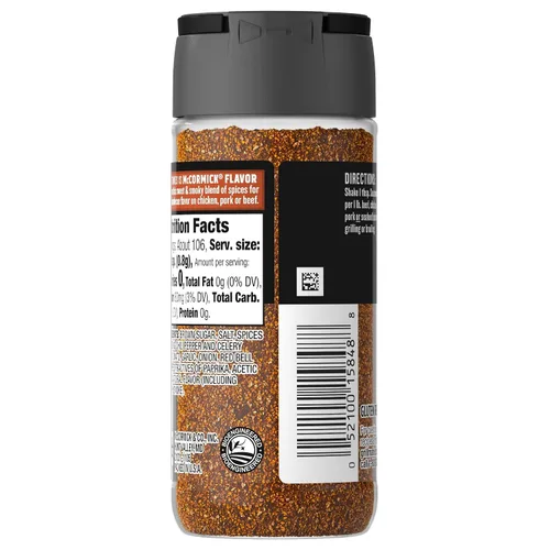 Vista 21 de McCormick Grill Mates Montreal. - Condimento para carne con un 25 % menos de sodio