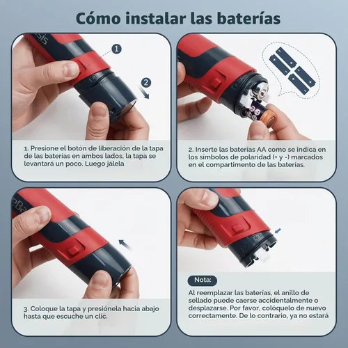 Vista 5 de LifeBasis Cepillo de Limpieza Eléctrico Inalámbrico, Mini Fregadora Eléctrica para Limpiar Lechada Impermeable con 5 Cabezales de Cepillo para Baño