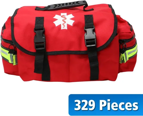 Vista 4 de First Aid Only 91390 Kit básico de primeros auxilios Bolsa de primeros auxilios, 329 piezas