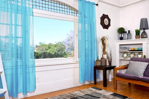Vista 16 de All American Collection - cortinas Doli transparentes, 2 unidades Blanco