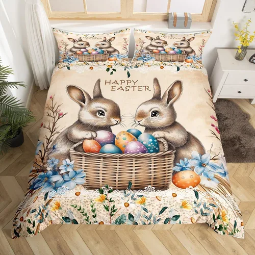 Vista 16 de Castle Fairy Juego de funda de edredón con estampado de guitarra, tamaño individual, juego de ropa de cama reversible con temática musical