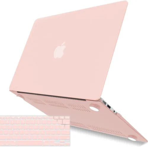 Vista 32 de IBENZER - Funda compatible con MacBook Air de 11 pulgadas, modelo A1370 A1465, funda de plástico suave al tacto, rígida, en paquete con funda
