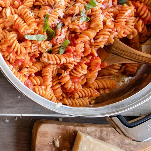 Vista 4 de Bionaturae Fusilli Pasta Fideos - Pasta orgánica sin gluten, pasta de arroz y lentejas, certificado Kosher, alta proteína, sin OMG, pasta Fusilli