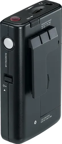 Vista 3 de Sangean DT-200X FM Stereo/AM Digital Tuning Pocket Radio Negro