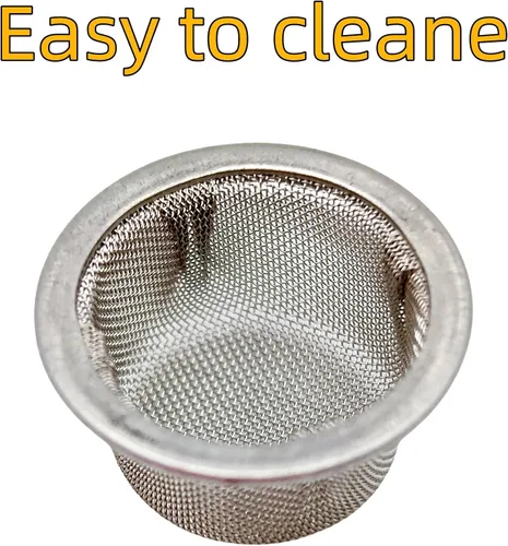 Vista 4 de 15pcs 1/2 pulgada tubería pantallas de acero inoxidable 304 premium, filtros de pantalla de tubo de 0.5" con caja de almacenamiento de metal