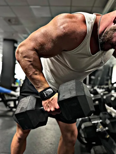 Vista 5 de Correas de muñeca de levantamiento – Neopreno acolchado para levantamiento de pesas, culturismo, levantamiento de potencia, entrenamiento de fuerza
