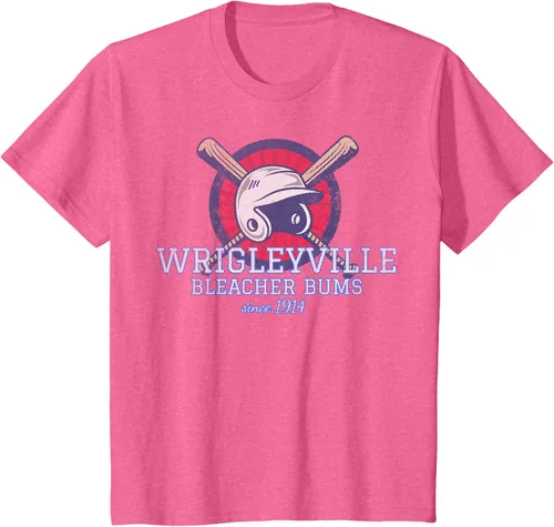 Vista 39 de Wrigleyville Bleacher Bums - Camiseta de béisbol divertida