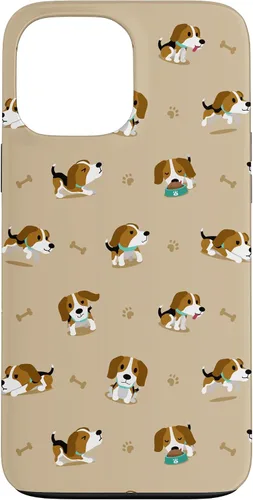 Vista 24 de Funda gráfica para iPhone 16 Dog Beagle Lover Cute Pet Women Girl Beagle