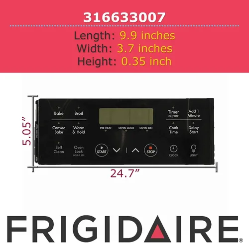 Vista 3 de Frigidaire 316633007 - Superposición original