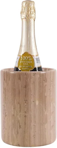 Vista 7 de Radicaln Enfriador de Vino de Mármol Negro de 6.5 Pulgadas Hecho a Mano Enfriador de Bebidas Para Accesorios de Bar, Enfriador de Vino Para Champán