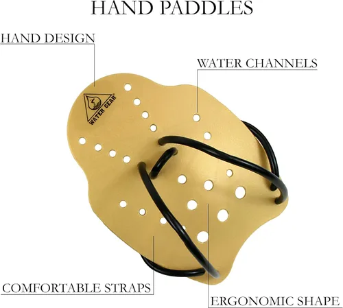 Vista 5 de Water Gear Paletas de mano Stroke Master