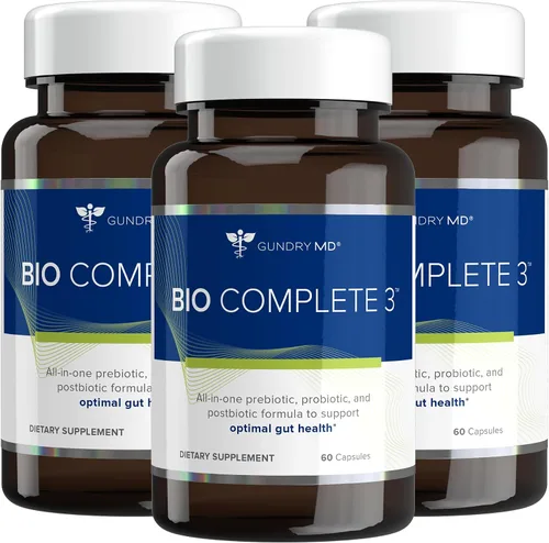 Vista 10 de Gundry MD® Bio Complete 3, probióticos 3 en 1 para la salud intestinal, suplementos probióticos para la digestión, suplemento que apoya