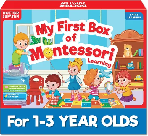Vista 16 de Doctor Jupiter Mi gran caja de aprendizaje Juguetes para niños pequeños de 1-2-3 años Actividades educativas y de aprendizaje para niños y niñas