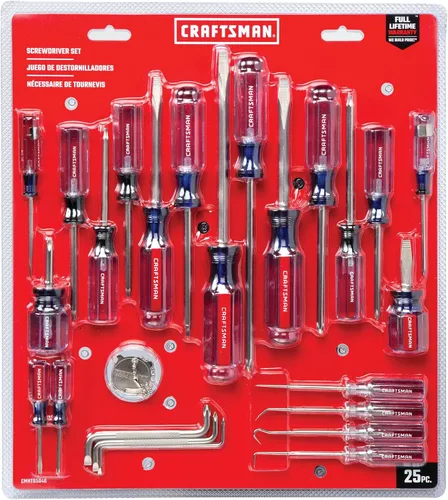 Vista 5 de CRAFTSMAN Juego de destornilladores, surtido, 25 piezas (CMHT65046)