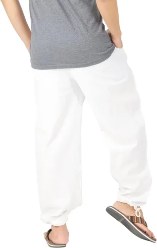 Vista 2 de Pantalones de yoga para hombre con cintura elástica de algodón