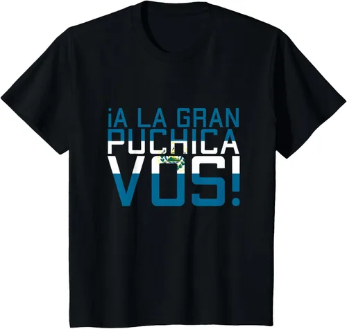 Vista 4 de Camiseta con la bandera de El Salvador, mapa de El Salvador, camiseta de Salvador para mujer, Negro