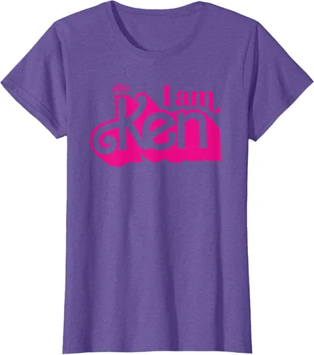 Vista 19 de Camisetas y camisetas de Barbie The Movie I Am Ken para hombres y mujeres Negro