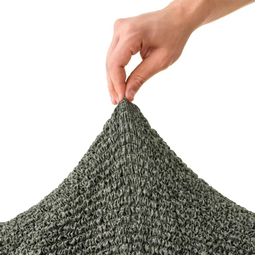 Vista 7 de PAULATO BY GA.I.CO. Funda para sofá modular de esquina, funda de sofá extragrande en forma de L, fundas de sofá impresas lavables, protector de Gris