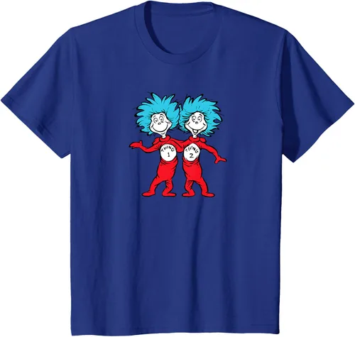 Vista 61 de Dr. Seuss Thing 1 Thing 2 Buddies - Camiseta Negro