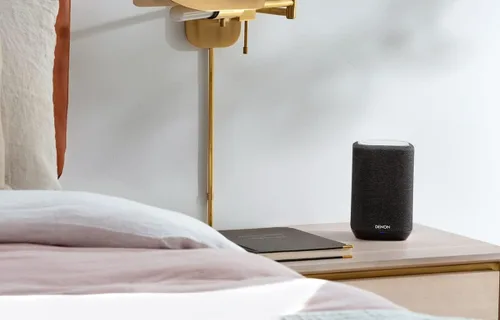 Vista 6 de Denon Home 150 Altavoz inteligente inalámbrico - Diseño compacto, Wi-Fi y Bluetooth, HEOS integrado, Alexa integrado, Siri y AirPlay 2, Spotify Negro