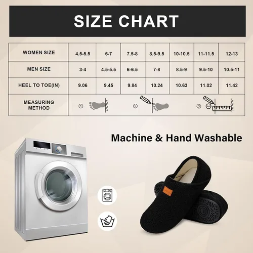 Vista 6 de Scurtain Pantuflas para hombre y mujer, unisex, para adultos, forro de terciopelo, ligeras, para interiores, viajes, suela antideslizante, cálidas