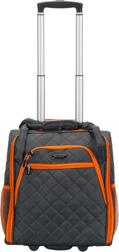 Vista 12 de Rockland Melrose - Maleta con ruedas, de porte vertical, para caber debajo del asiento, Rojo), BF31-RED