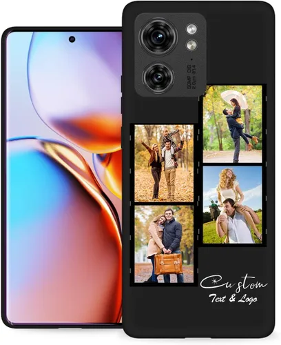 Vista 29 de Funda personalizada para Motorola Edge 2021 con nombre de texto y foto, diseño personalizado Edge2021 para teléfono móvil/smartphone/teléfono móvil
