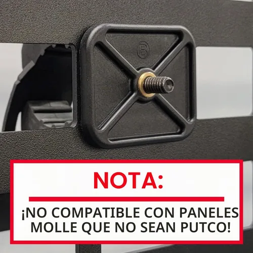 Vista 7 de Putco Panel Molle para portón trasero de caja de camioneta, compatible con camiones Dodge Ram 2500/3500 2019-2026