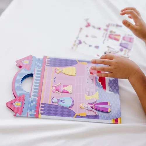 Vista 7 de Melissa & Doug Princesa Puffy, juego de adhesivos, Juego de calcomanías infladas - princesa, 1, Azul