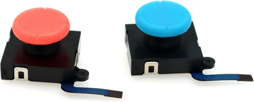 Vista 4 de Joysticks - Repuesto para interruptor (pieza OEM), azul y Red