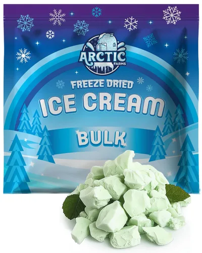 Vista 70 de Arctic Farms Trozos de Helado Liofilizado Empaquetados y en Caja - No se Derrite (1 libra, S'mores)
