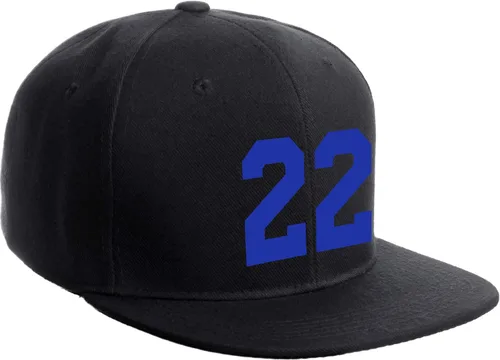 Vista 55 de Número de equipo modificado para requisitos particulares del jugador del color del sombrero del Snapback de la visera plana clásica de la visera