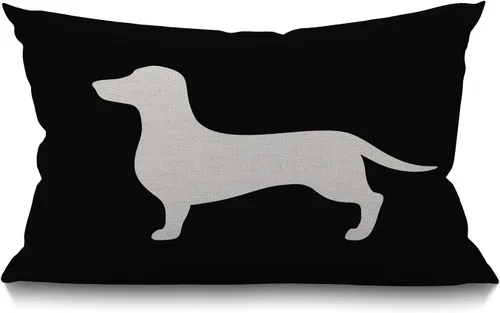 Vista 13 de Smooffly Our House - Funda de almohada lumbar de 12 x 20 pulgadas, de lino y algodón, rectangular, para sofá, decoración de casa rural