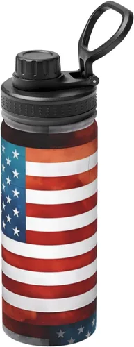 Vista 16 de Black Guitar Insulated Stainless Steel Kettle Print Funny Water Bottle Insulated Ideal for Sports and Travel