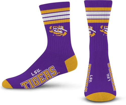 Vista 44 de For Bare Feet Calcetines de cuatro rayas de la NFL para mujer