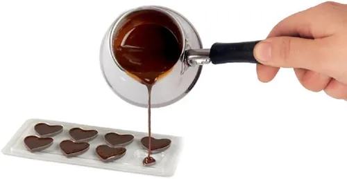 Vista 3 de 3089M Uniware - Calentador de café y leche de acero inoxidable y mantequilla/chocolate (12 onzas)