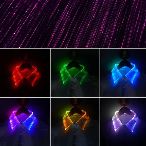 Vista 3 de Light Up Novelty Half Shirt Led Women Blouse Shirt