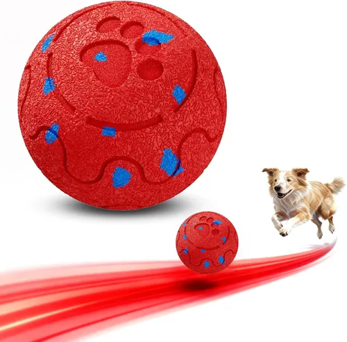 Vista 10 de Pelotas para perros: pelota interactiva para perros, juguete para perros con movimiento automático y rebote, material E-TPU, IP54 impermeable