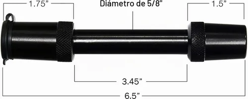 Vista 4 de Cocoweb C-Lock cerradura resistente 5/8 pulgadas con enganche pasador. 5/8 C-Lock - Negro