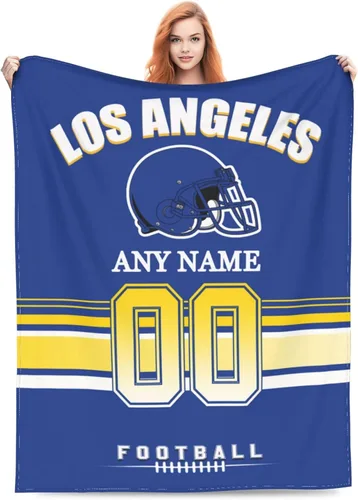 Vista 22 de Manta personalizada de Arizona, manta personalizada con cualquier nombre y número, mantas ligeras y cálidas personalizadas, regalos para hombres